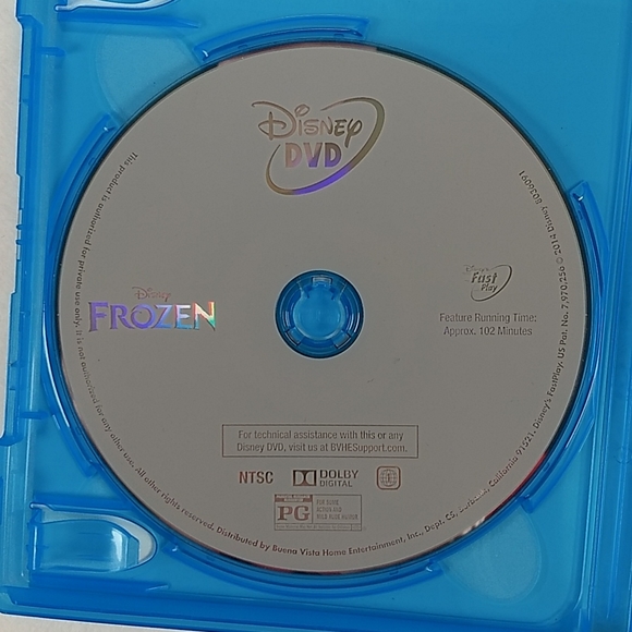 Frozen Blu Ray/DVD Combo Pack in VG condition - Picture 9 of 17